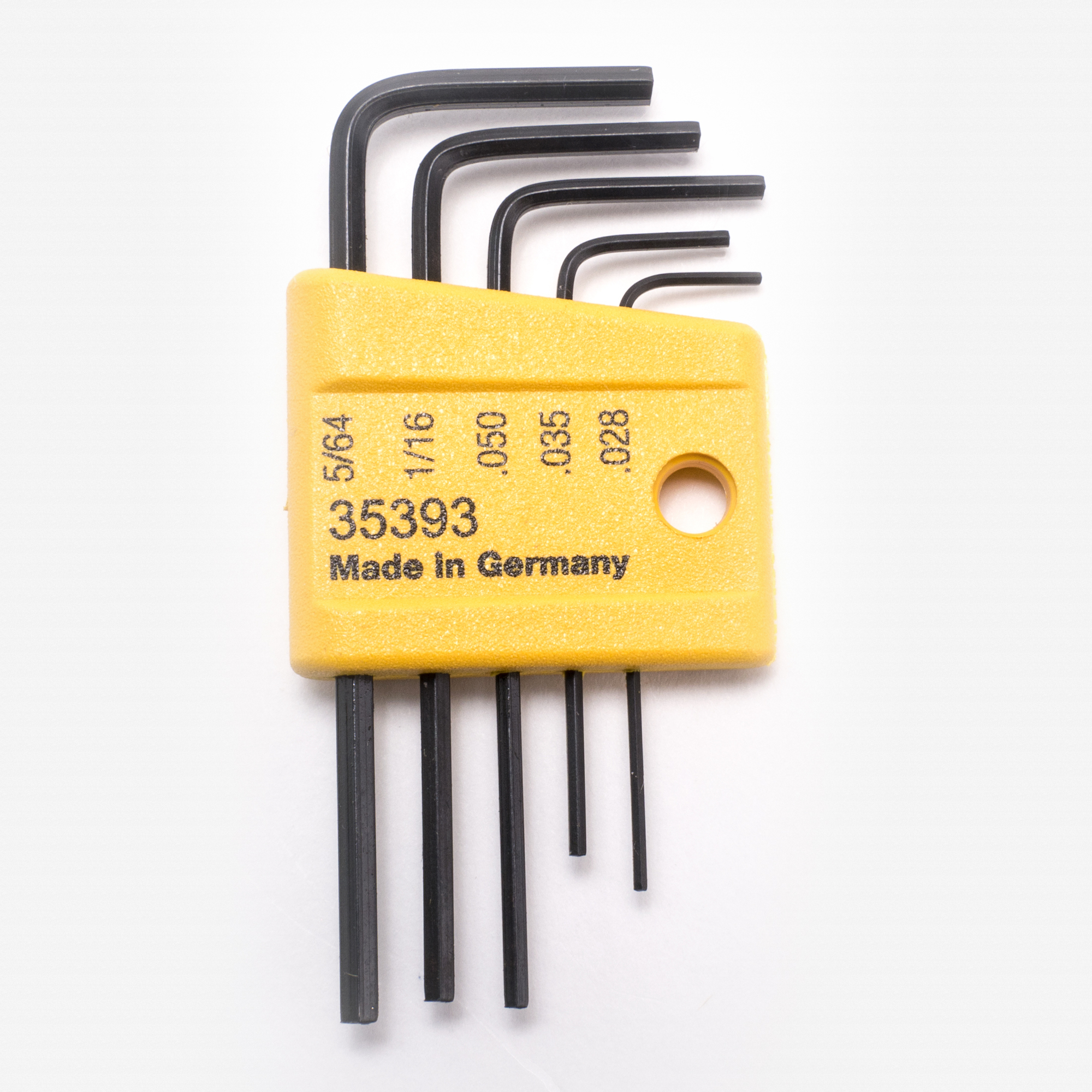 5-Piece Wiha Mini L-Key Short Hex Set (SAE)