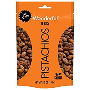 5.5-Oz Wonderful Pistachios w/ No Shells (BBQ) $3.60 w/ Subscribe & Save & Free S&H w/ Prime or $25+
