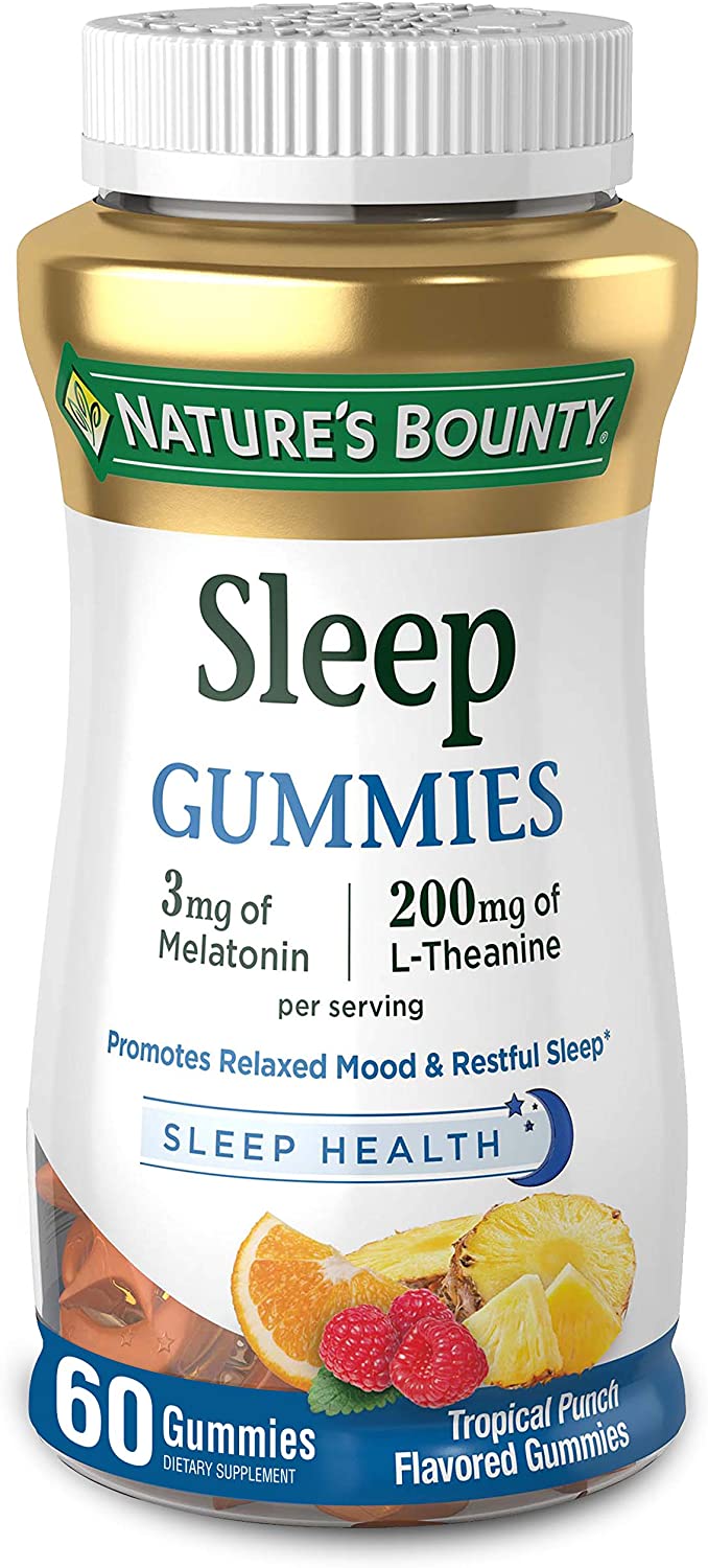 60-Count Nature's Bounty Melatonin Sleep Gummies (3mg) $4.15 + Free Shipping w/ Prime or $25+