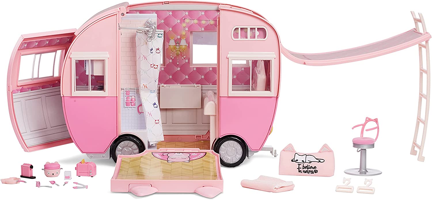 Na Na Na Surprise Kitty-Cat Camper Toy Playset w/ Accessories $30 + Free Shipping