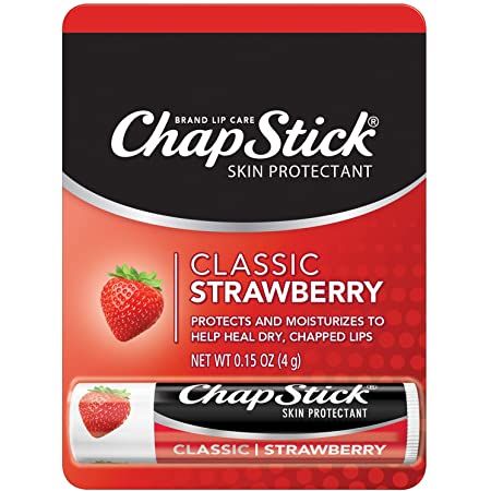 0.15-Oz ChapStick Classic Strawberry Lip Balm $0.80 w/ S&S + Free Shipping w/ Prime or $25+
