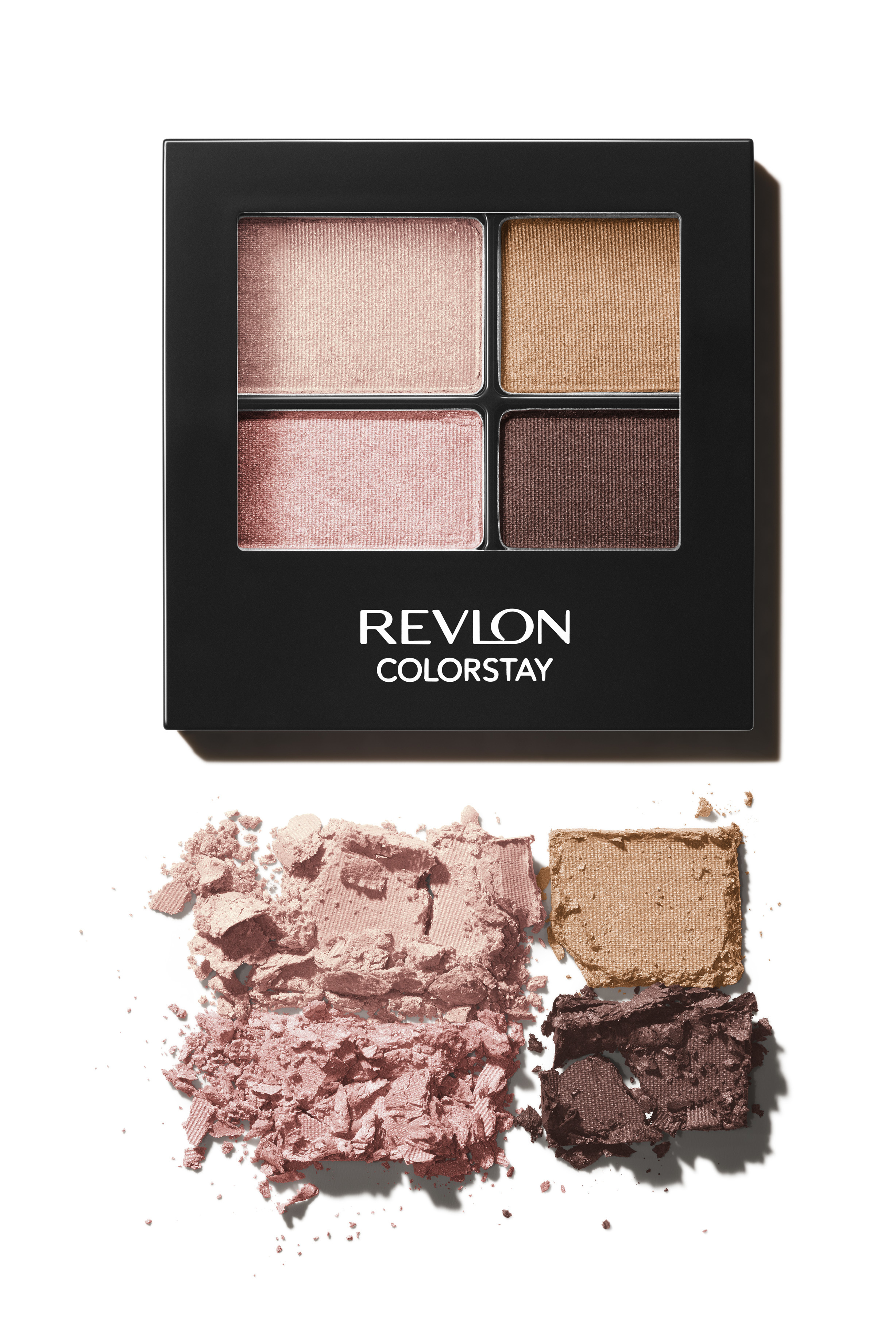 Revlon ColorStay Eyeshadow Quad w/ Applicator Brush (Decadent) $1.60 + Free Shipping w/ Prime, Walmart+ or $25+
