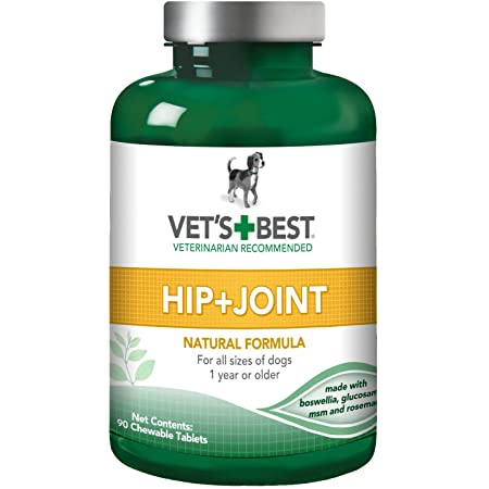 90-Count Vet's Best Advanced Hip & Joint Dog Supplement Chewable Tablets (w/ Glucosamine and Chondroitin) $3.40 w/ S&S + Free S&H w/ Prime or $25+