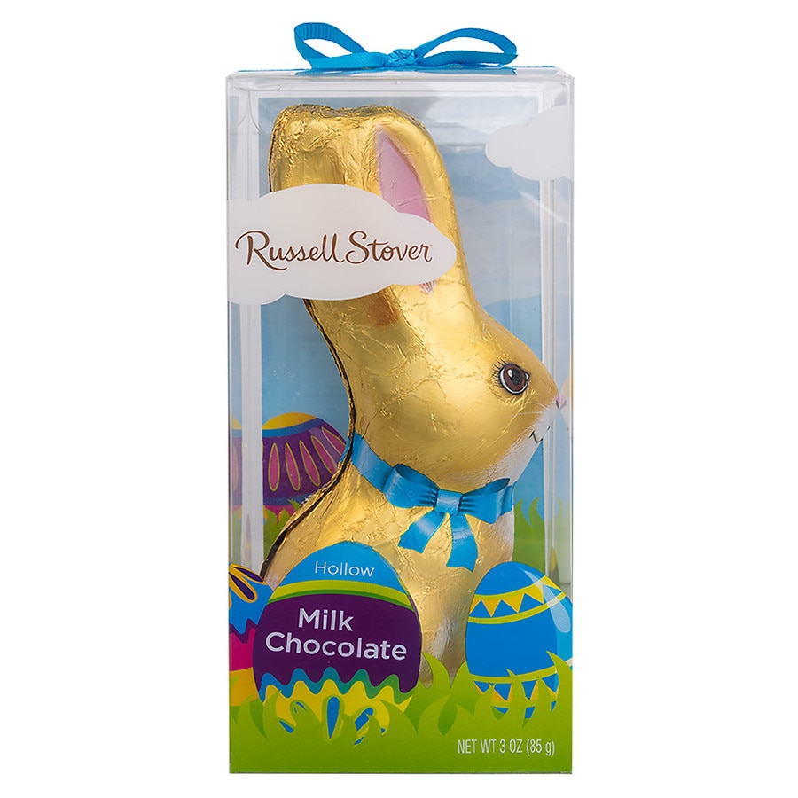3-Oz Russell Stover Milk Chocolate Easter Bunny $1.20, 4.25-Oz Hershey's Solid Milk Chocolate Bunny $1.50 & More + Free Shipping