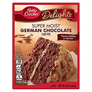 Betty Crocker Super Moist German Chocolate Cake Mix $1.35 + Free Shipping w/ Prime or $25+
