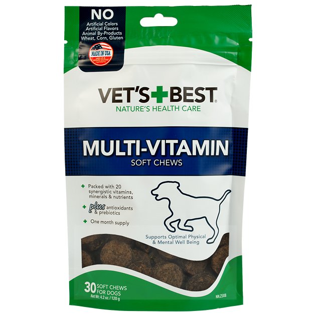 30-Count Vet's Best Chicken Flavored Soft Chews Multivitamin for Dogs $3.25 + Free Shipping w/ Prime or $25+
