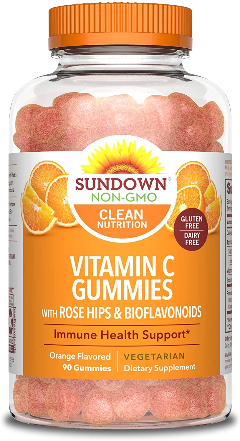 90-Count Sundown Vitamin C Gummies with Rosehips $3.95 + Free Shipping w/ Prime or $25+