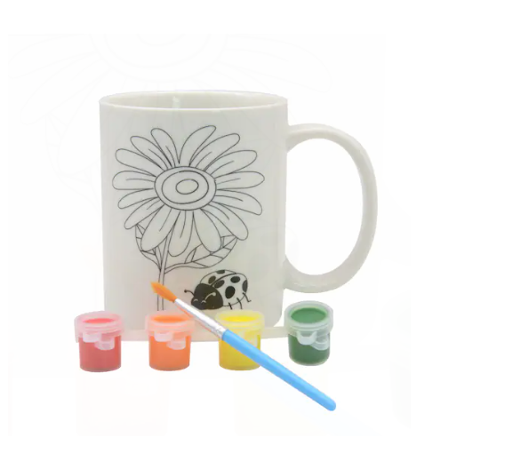 Creatology Kids' Paint Your Own Kits: Ceramic Coffee Mugs $3 or Flower Pots $4 + Free Store Pickup at Michaels