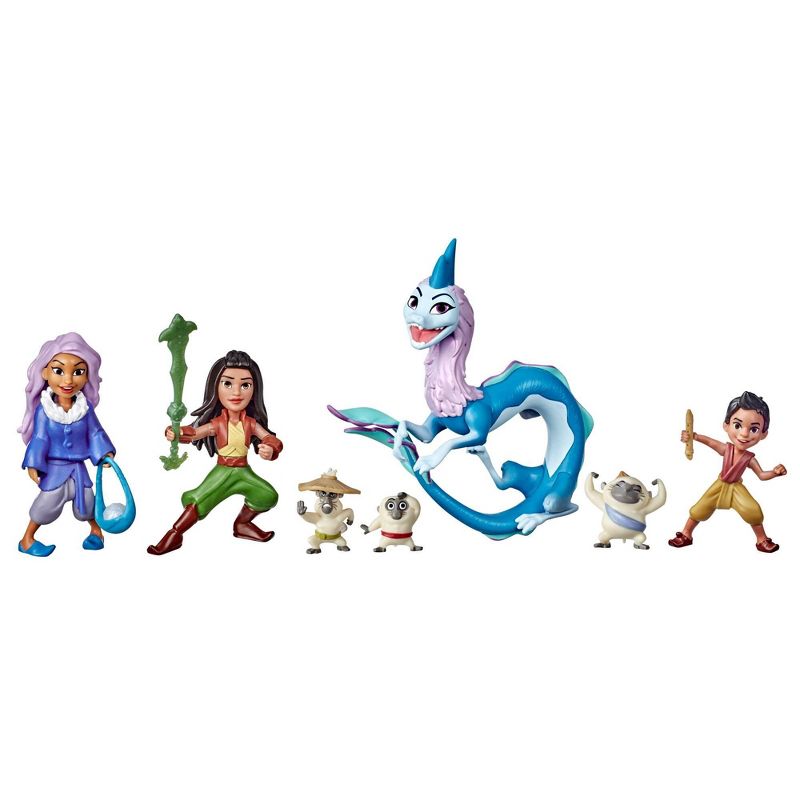 Disney's Raya and The Last Dragon Kumandra Story Set w/ 7 Dolls & Accessories (Raya, Sisu Human, Ongis, Boun, and Sisu) $7.95 + Free Shipping w/ Prime or $25+