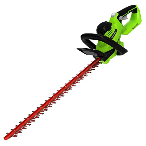 Greenworks 40V 24" Cordless Hedge Trimmer (Tool Only) $44.40, 24V 13" Brushless Cordless String Trimmer (Tool Only) $41.75 + Free Shipping