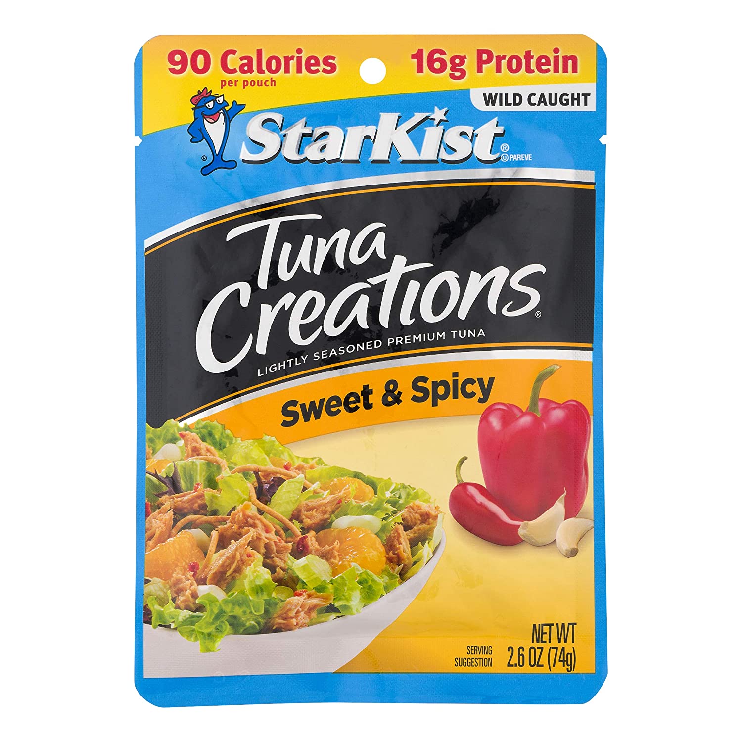 12-Pack 2.6-Oz StarKist Tuna Creations Pouches (Sweet & Spicy) $10.25 & More w/ S&S + Free Shipping w/ Prime or $25+
