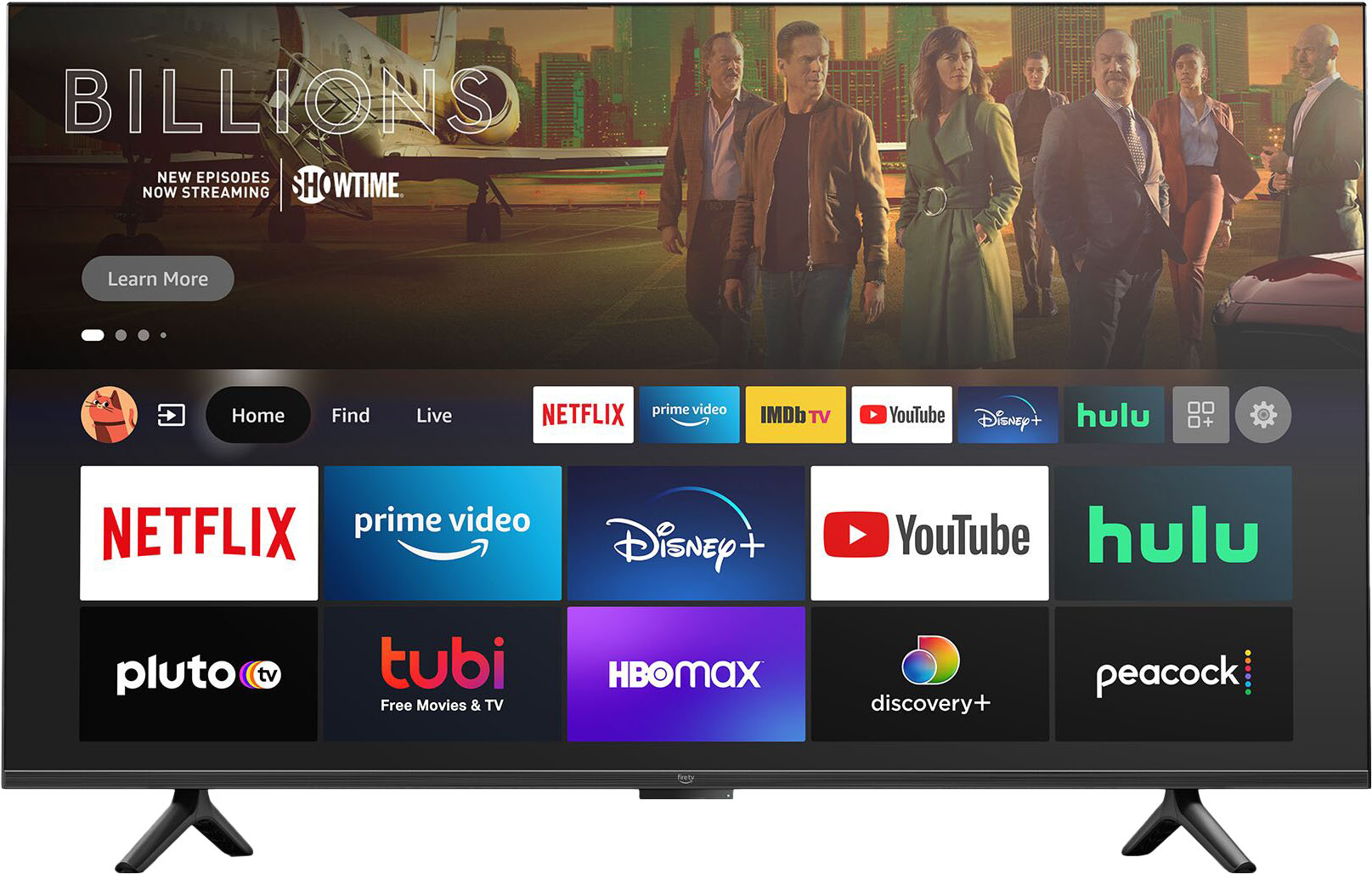 Amazon 43" Class Omni Series 4K UHD Smart Fire TV hands-free with Alexa $240 + Free Shipping