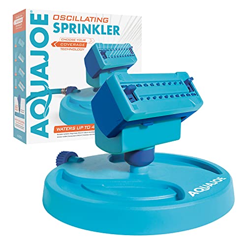 Aqua Joe AJ-OSPR20 20-Nozzle Max Coverage Adjustable Gear Driven Oscillating Sprinkler $13.90 + Free Shipping w/ Prime or $25+