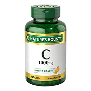 100-Count Nature’s Bounty Vitamin C 1000mg Caplets $4.80 + Free Shipping w/ Prime or $25+