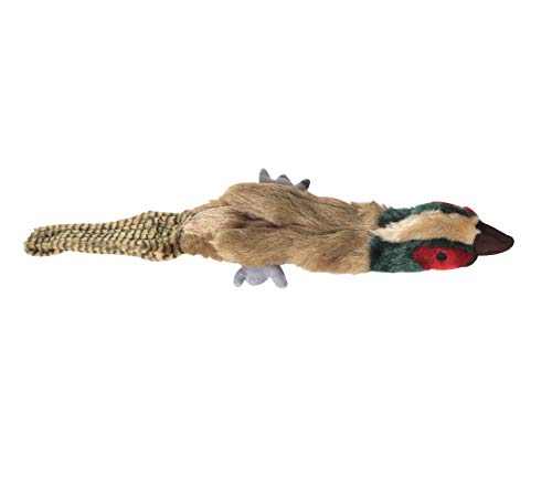 18" Multipet Stuffingless Dog Toy w/ Squeakers (Pheasant) $4 + Free Shipping w/ Prime or $25+