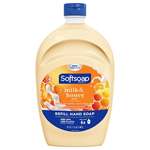 50-Oz Softsoap Moisturizing Liquid Hand Soap Refill (Milk & Golden Honey) $3.75 + Free Shipping w/ Prime or $25+