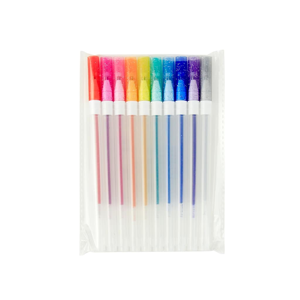 10Count Creatology Glitter Pens or Tye Dye Gel Pens 1.19 at Michaels