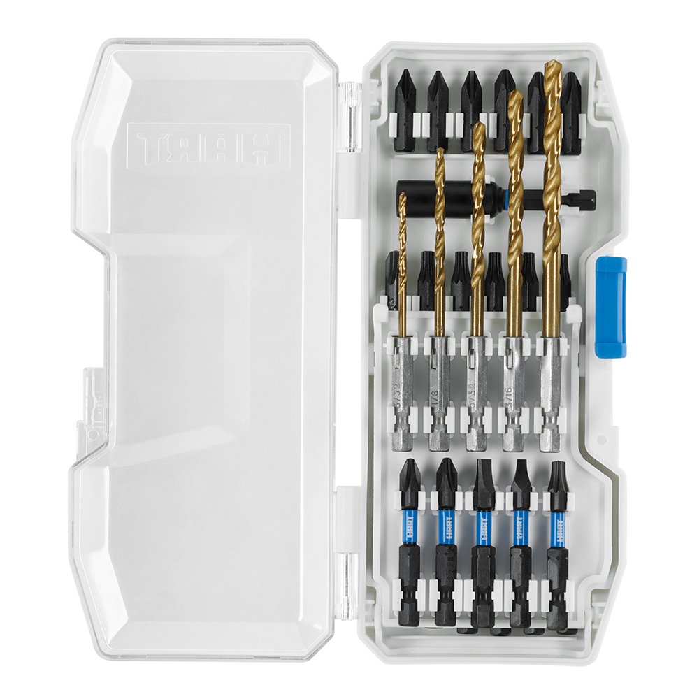 HART 41-Piece Impact Drill and Drive Set $6.88 + Free Shipping w/ Walmart+ or $35+