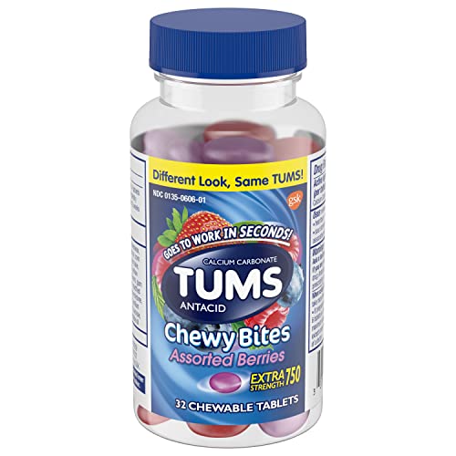 60-Count TUMS Chewy Bites Antacid Tablets (Assorted Berries) $5.60 w/ S&S + Free S&H w/ Prime or $25+