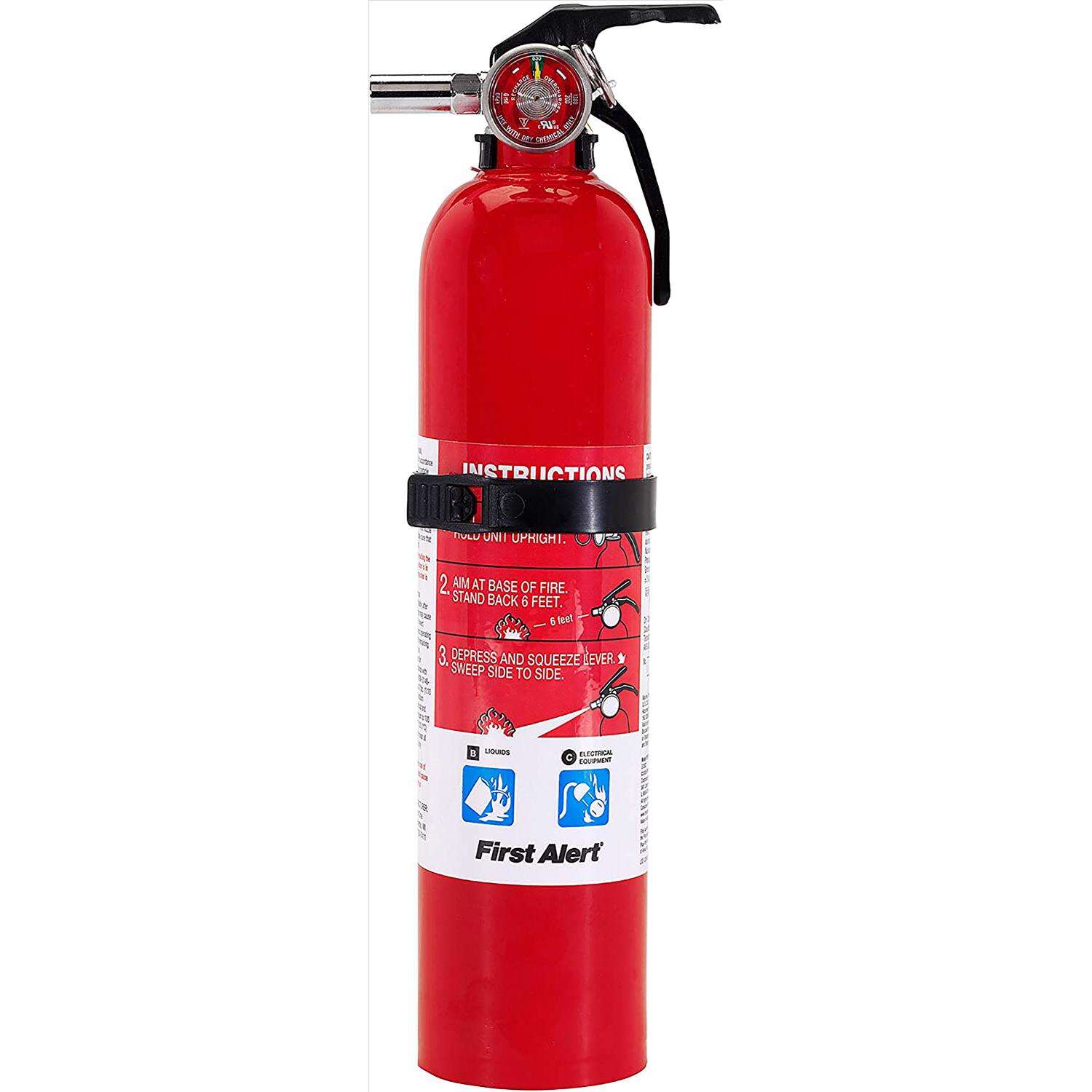First Alert 2.75-Lb Fire Extinguisher For Garage or Shop (GARAGE10) $18 at Ace Hardware w/ Free Store Pickup
