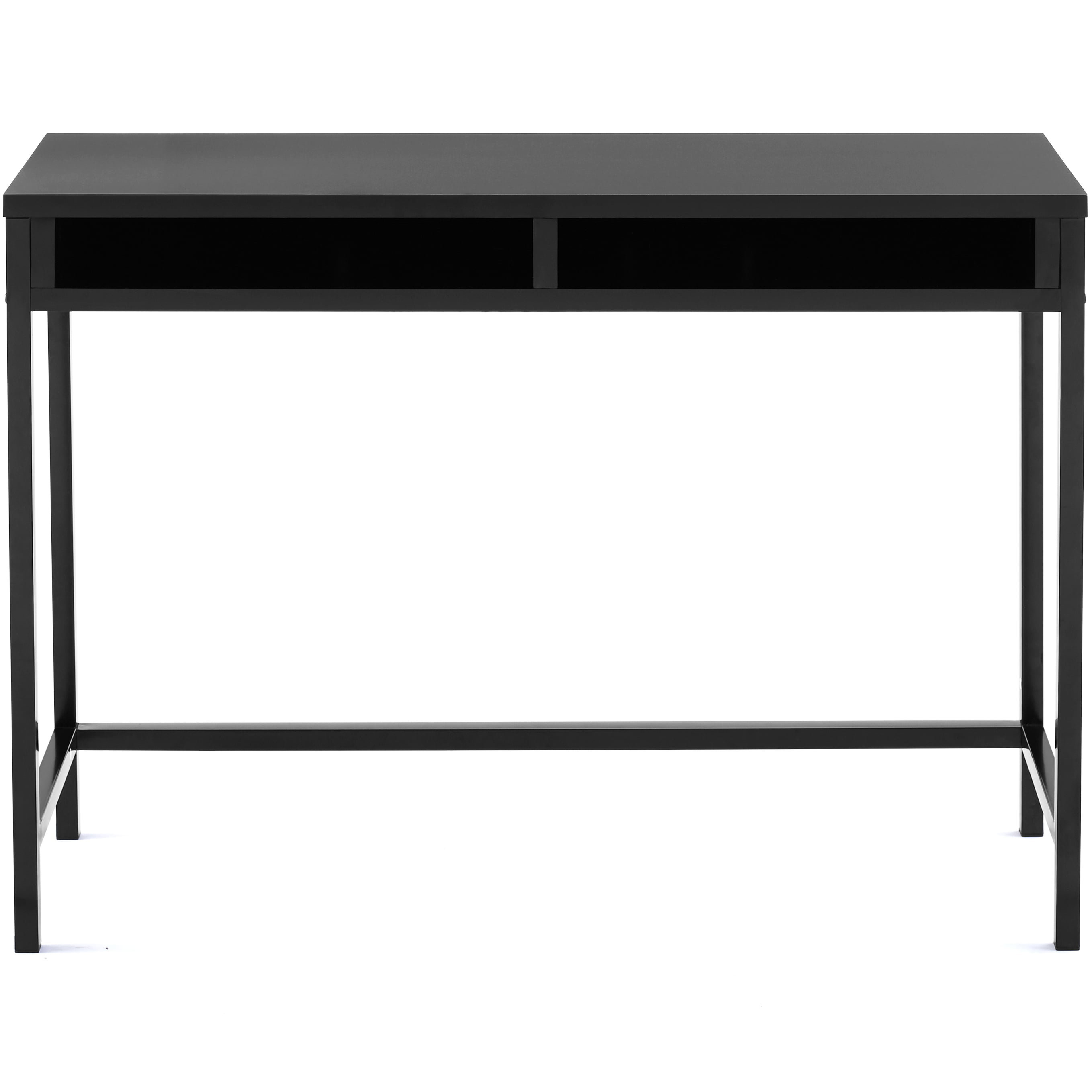 Mainstays Sumpter Park Student Desk or Cube Storage Desk (Black) 39