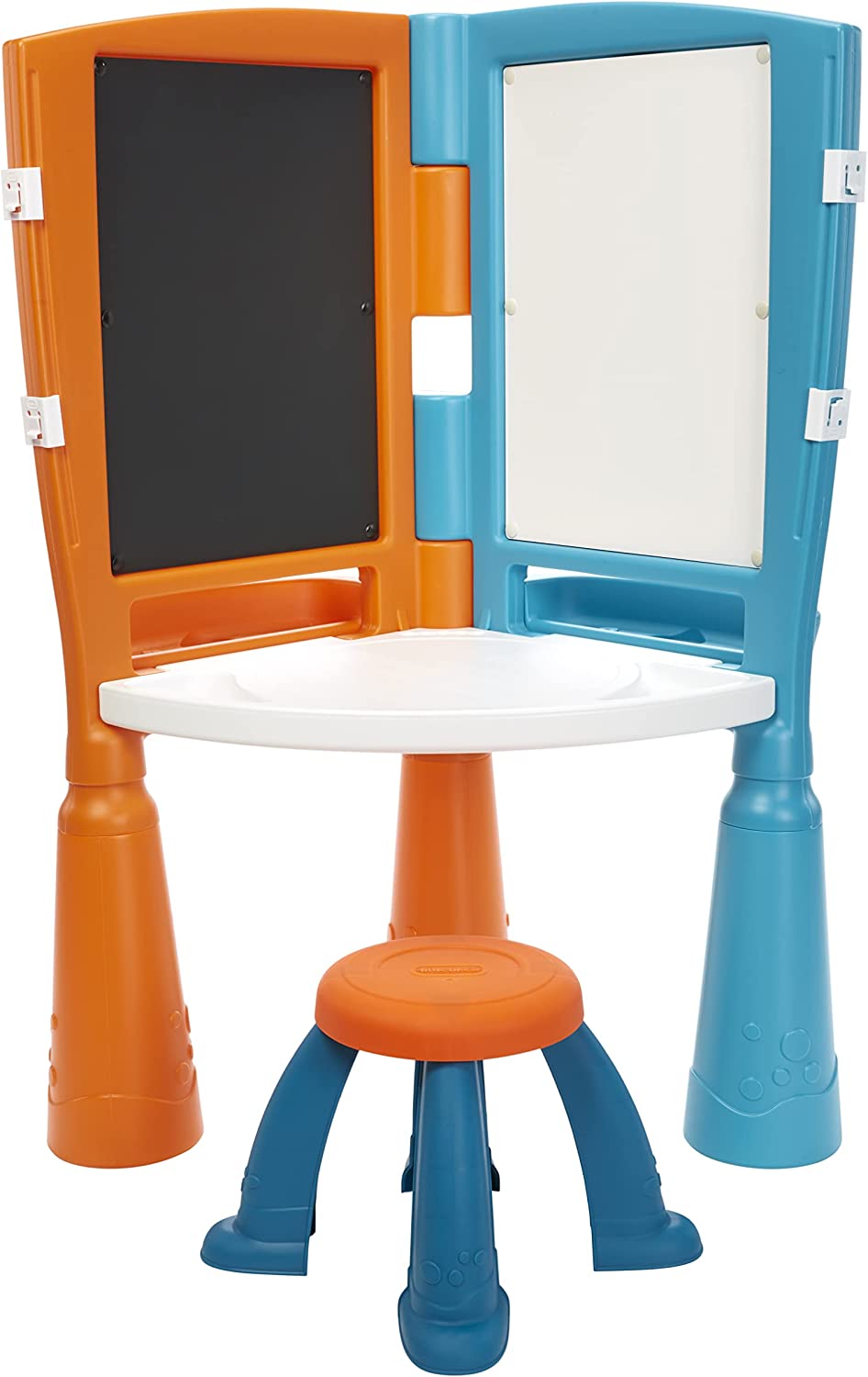 Little Tikes Art Table w/ Chalk Board, Dry Erase Board, & Stool 24.30