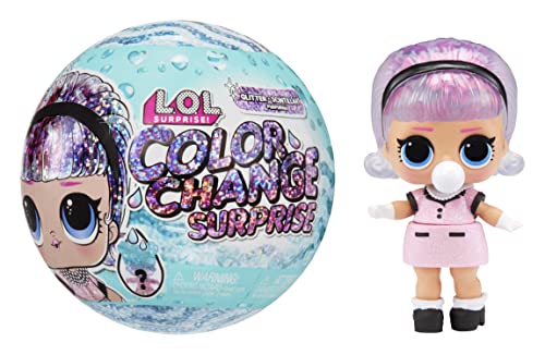LOL Surprise Glitter Color Change Doll w/ 5 Surprises $4.88 & More + Free Shipping w/ Prime or $25+