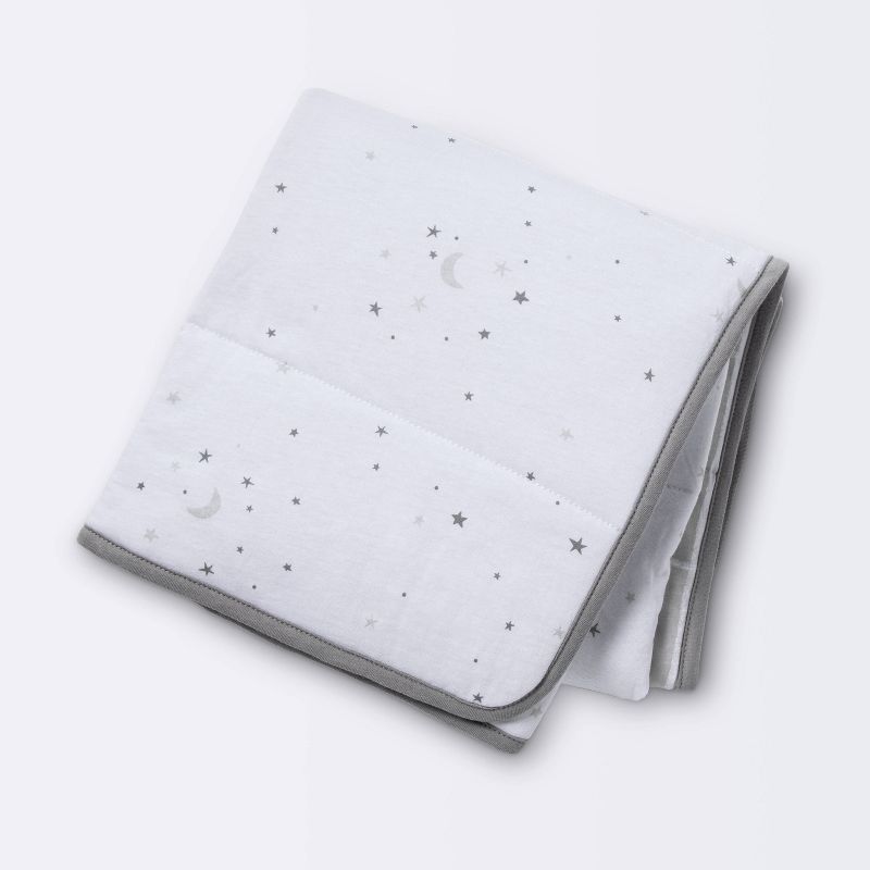 Cloud Island Jersey Knit Reversible Baby Blankets Multi Dot 6.80