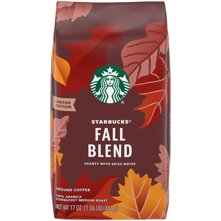 17-Oz Starbucks Ground Coffee: Fall Blend or Pumpkin Spice $7.50 & More at Bed Bath & Beyond w/ Free Store Pickup