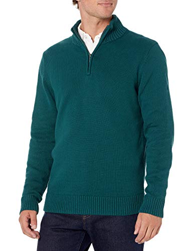Goodthreads Men's Soft 100% Cotton Quarter-Zip Sweater (Various Colors/Sizes) $19.20 + Free S&H w/ Prime or $25+