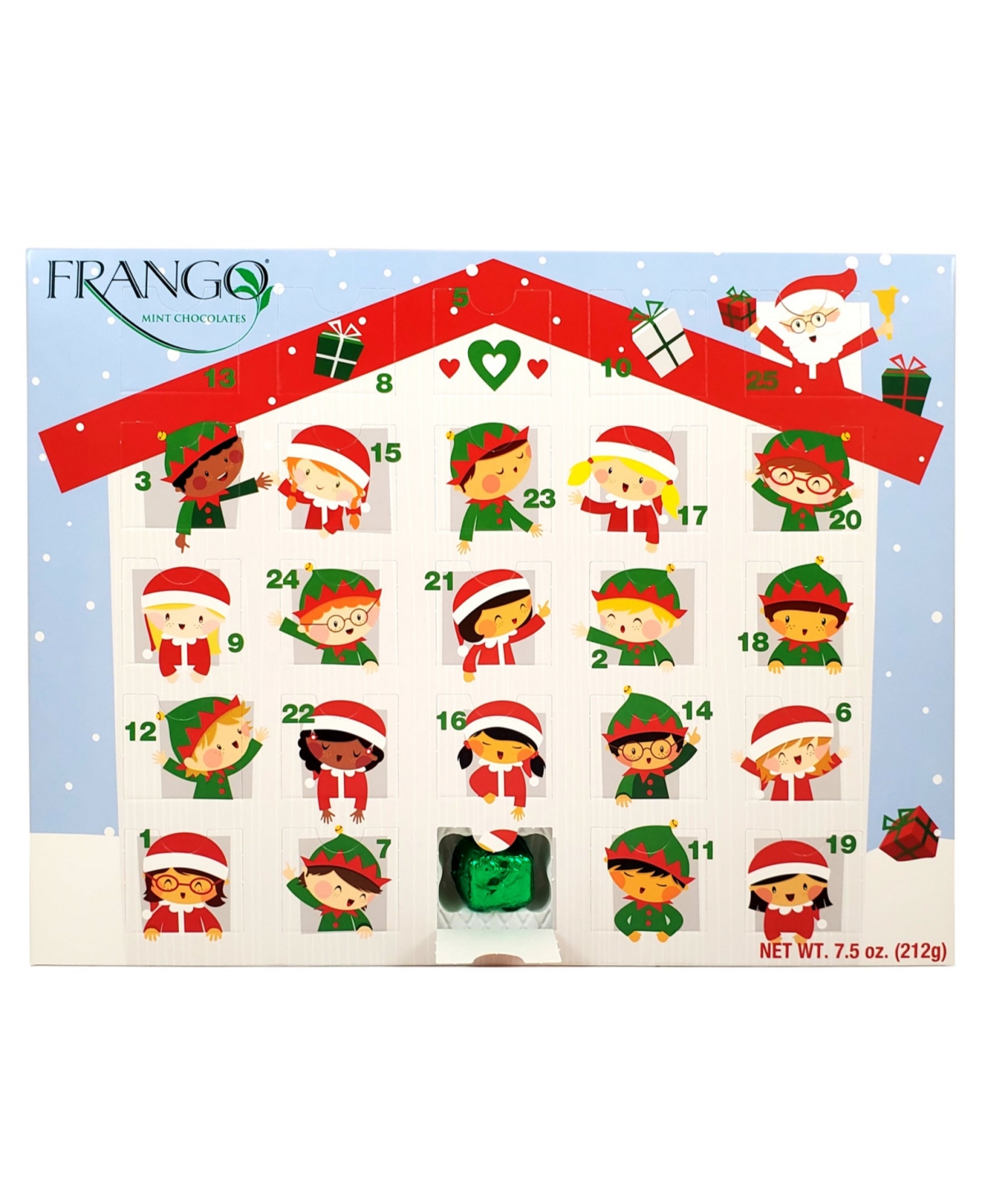 Frango Chocolates Holiday Chocolate Advent Calendar $11.20 & More at Macy's w/ Free Store Pickup