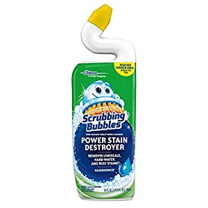 24-Oz Scrubbing Bubbles Toilet Bowl Cleaner (Rainshower) $1.29 w/ S&S + Free Shipping w/ Prime or $25+