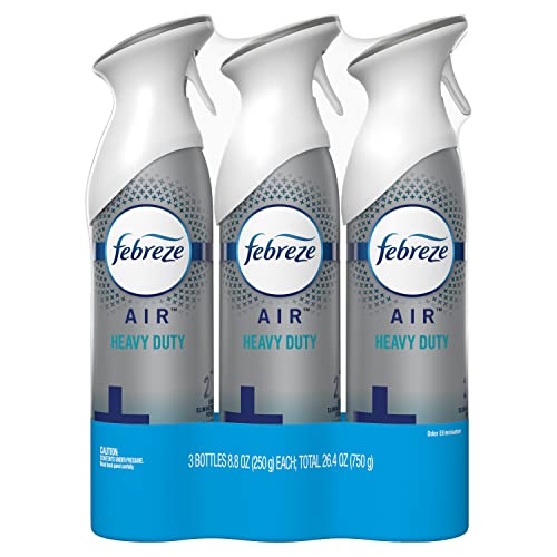 3-Pack 8.8-Oz Febreze Odor-Fighting Air Freshener (Heavy Duty Crisp Clean) $6.05 w/ S&S + Free S&H w/ Prime or $25+