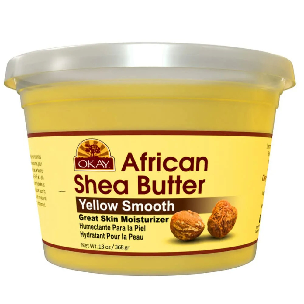 13-Ounce Okay Smooth All Natural 100% Pure Shea Butter $2.80 + Free S&H w/ Prime or $25+