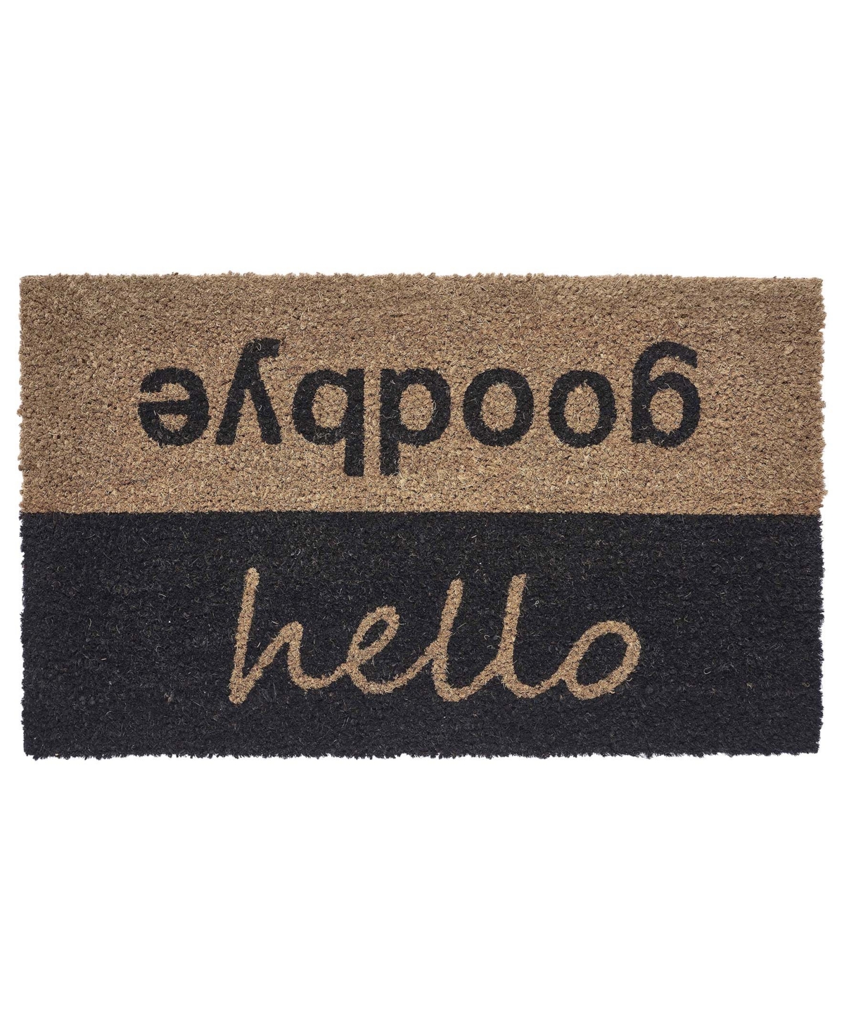 18" x 30" Seventh Studio Coir Door Mats: Hello/Goodbye or Welcome $11.95 at Macy's w/ Free Store Pickup or Free S&H on $25+