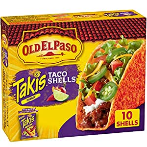 10-Count Old El Paso Stand 'N Stuff Taco Shells (Takis Fuego) $2.15 w/ S&S + Free S&H w/ Prime or $25+