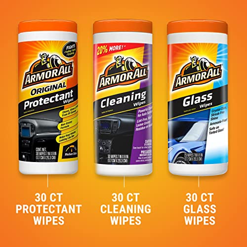 Prime Day Deal: Armor All Car Cleaning Wipes, Wipes for Car