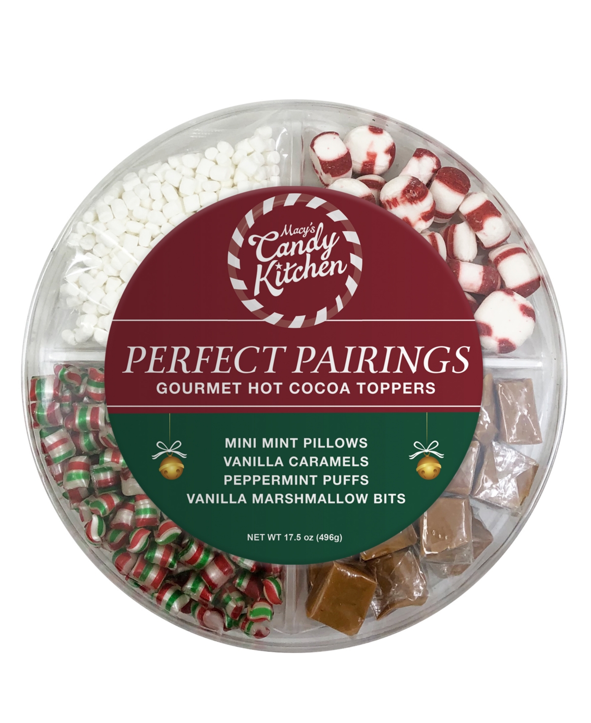 Macy's Candy Kitchen Hot Cocoa Perfect Pairings 4Way Round Candy