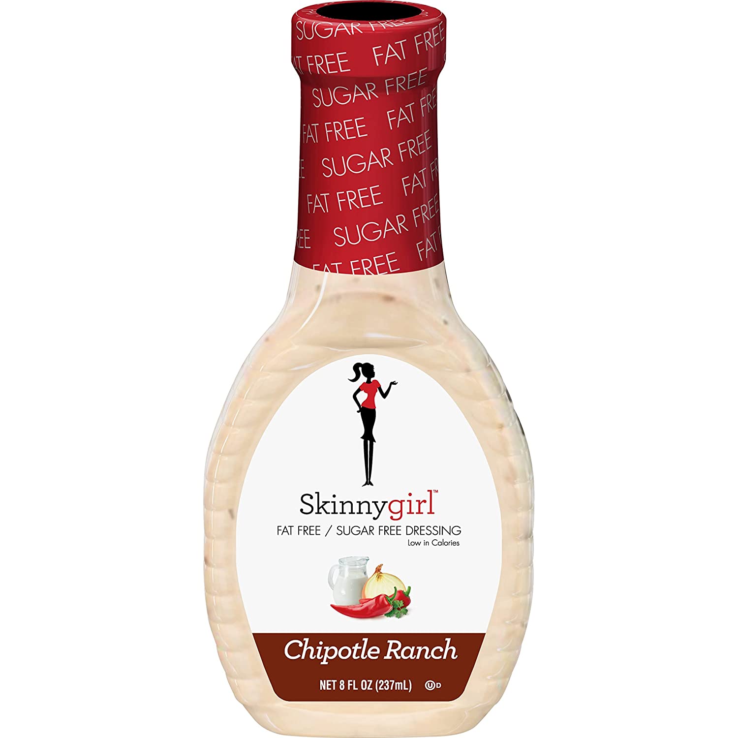 8-Oz Skinnygirl Salad Dressing (Sugar Free Italian or Chipotle Ranch) $2.20 w/ S&S & More + Free S&H w/ Prime or $25+