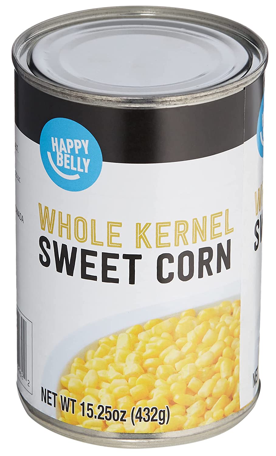 15.25-Oz Happy Belly Whole Kernel Sweet Corn $0.69 + Free S&H w/ Prime or $25+