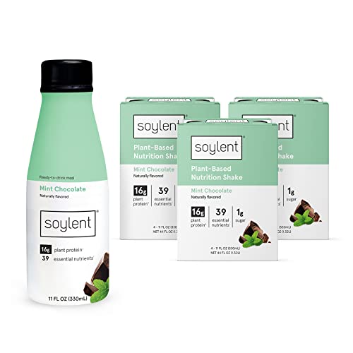 12-Pack 11-Oz Soylent Mint Chocolate Meal Replacement Shake $18 w/ S&S + Free S&H w/ Prime or $25+