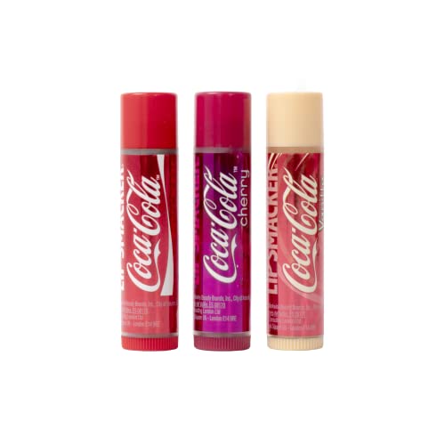 3-Piece Lip Smacker Coca Cola Lip Balm Set (Coca Cola Cherry, Coca Cola Vanilla, Original Coca Cola) $3 w/ S&S  + Free S&H w/ Prime or $25+