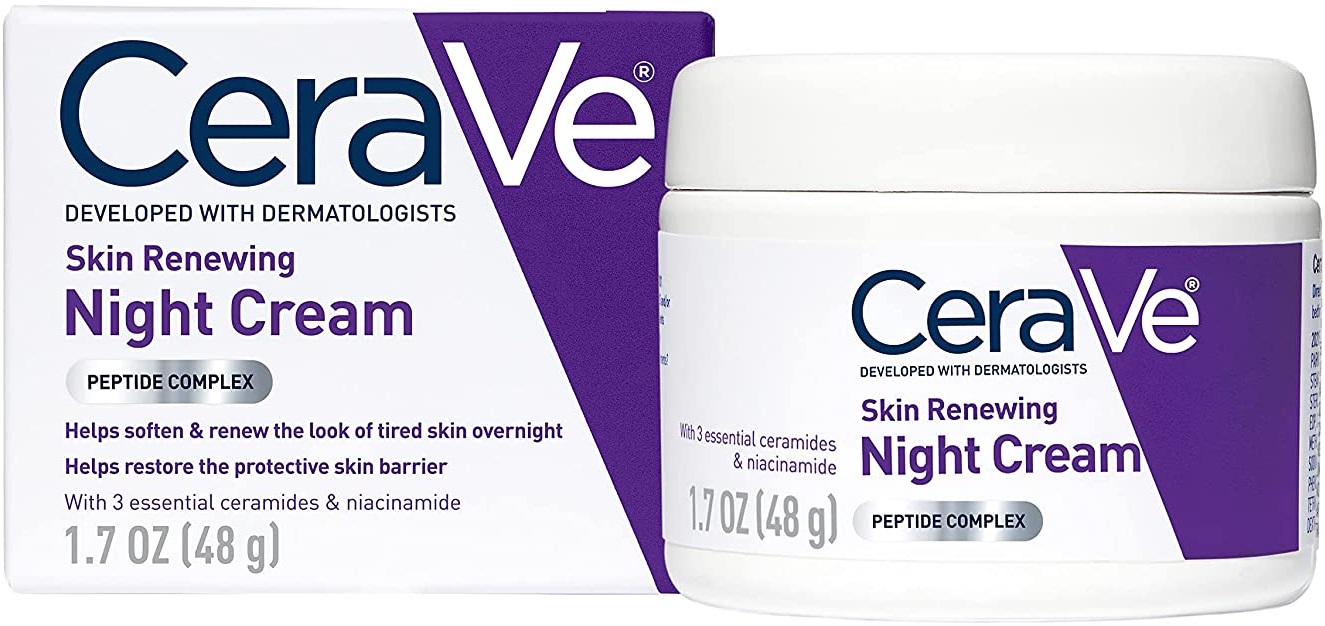 1.7-Oz CeraVe Skin Renewing Night Cream Moisturizer $10.10 w/ S&S + Free S&H w/ Prime or $25+