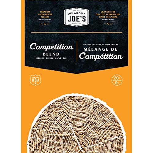 20-Lbs Oklahoma Joe's 100% All-Natural Hardwood Wood Pellets (Competition Blend) $10 + Free Shipping w/ Prime or on $25+