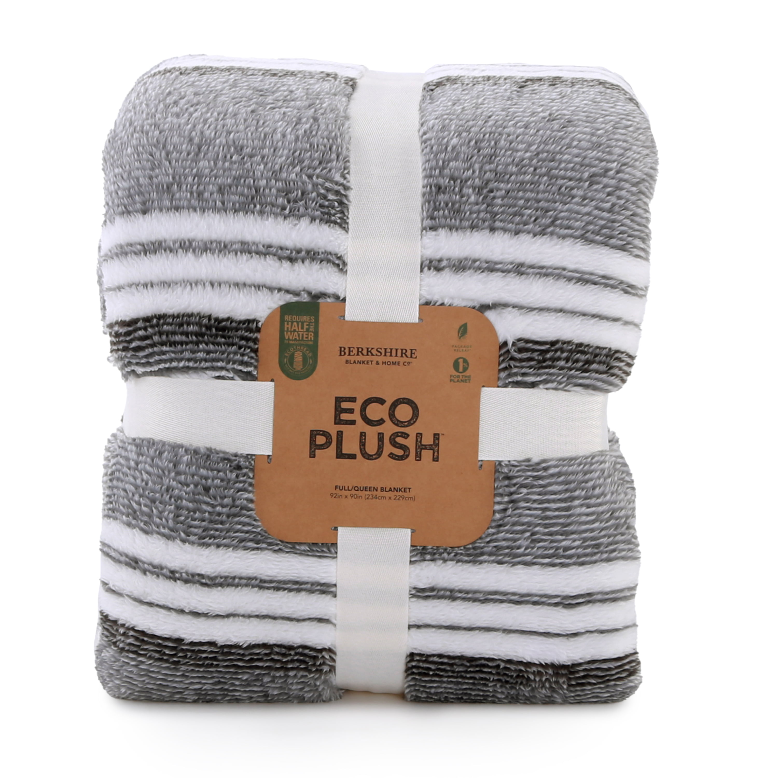 Berkshire Blanket Eco Plush Bed Blanket (Twin, Various Colors) $18.50 + Free S&H w/ Walmart+ or $35+