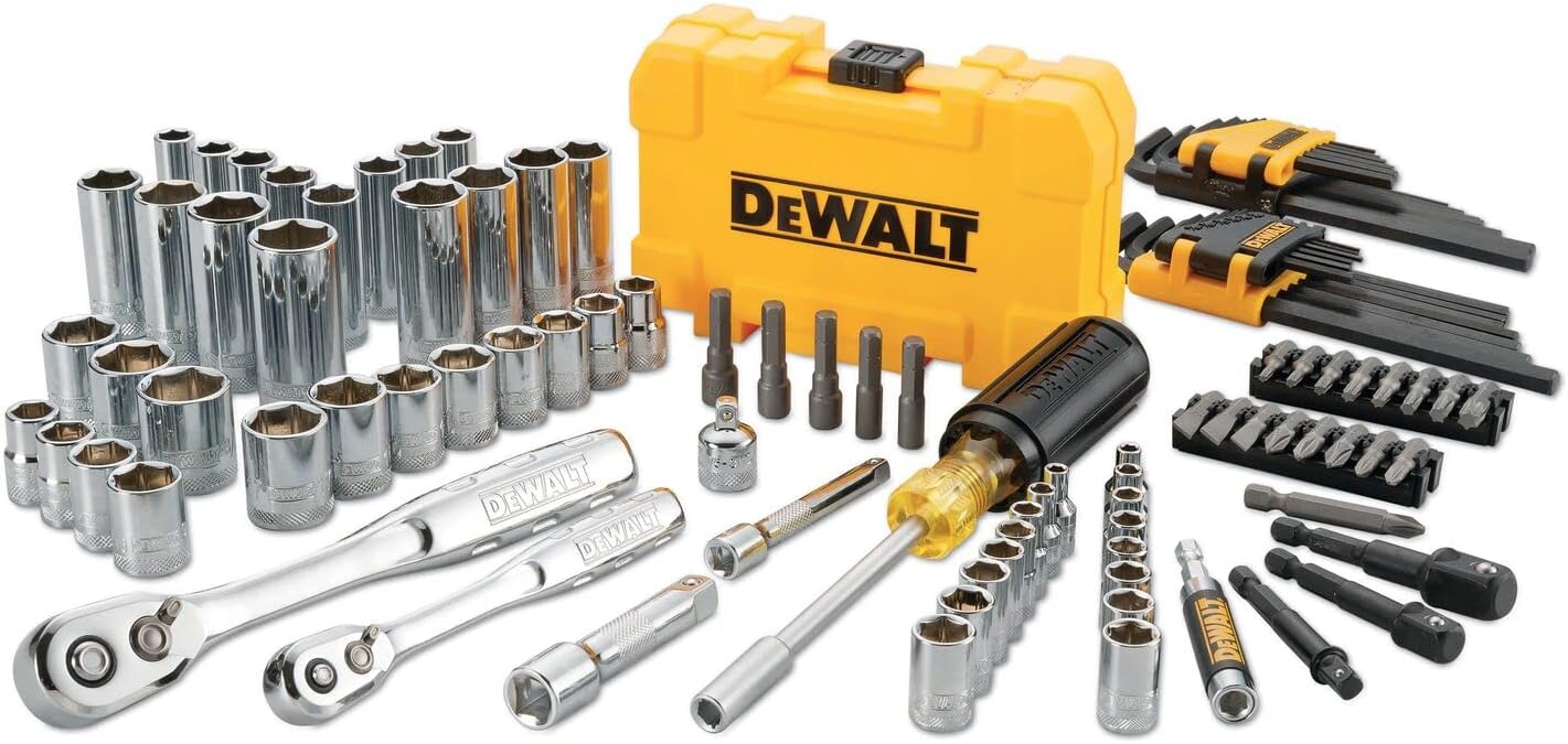 108-Piece DeWALT Mechanics Tools Kit & Socket Set $62.10 + Free Shipping
