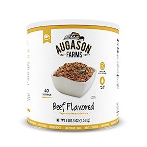2-Lbs 5-Oz Augason Farms Beef Flavored Vegetarian Meat Substitute $12.50 + Free Shipping w/ Amazon Prime or Orders $25+