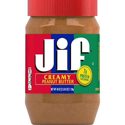 4-Ct 40-Oz Jif Creamy Peanut Butter $18.15 ($4.54 Each) + Free Shipping w/ Prime or $25+