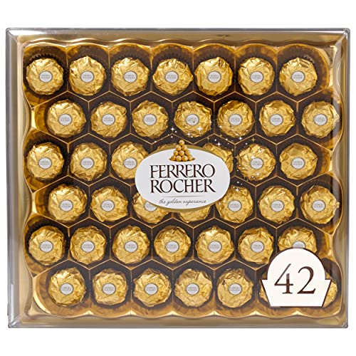 42-Count Ferrero Rocher Fine Hazelnut Milk Chocolate $13.75 + Free Shipping w/ Prime or on $25+
