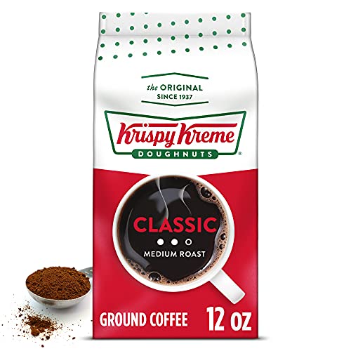 12-Oz Krispy Kreme Classic Ground Coffee (Medium Roast) $6.15 w/ S&S+ Free Shipping w/ Prime or on $25+